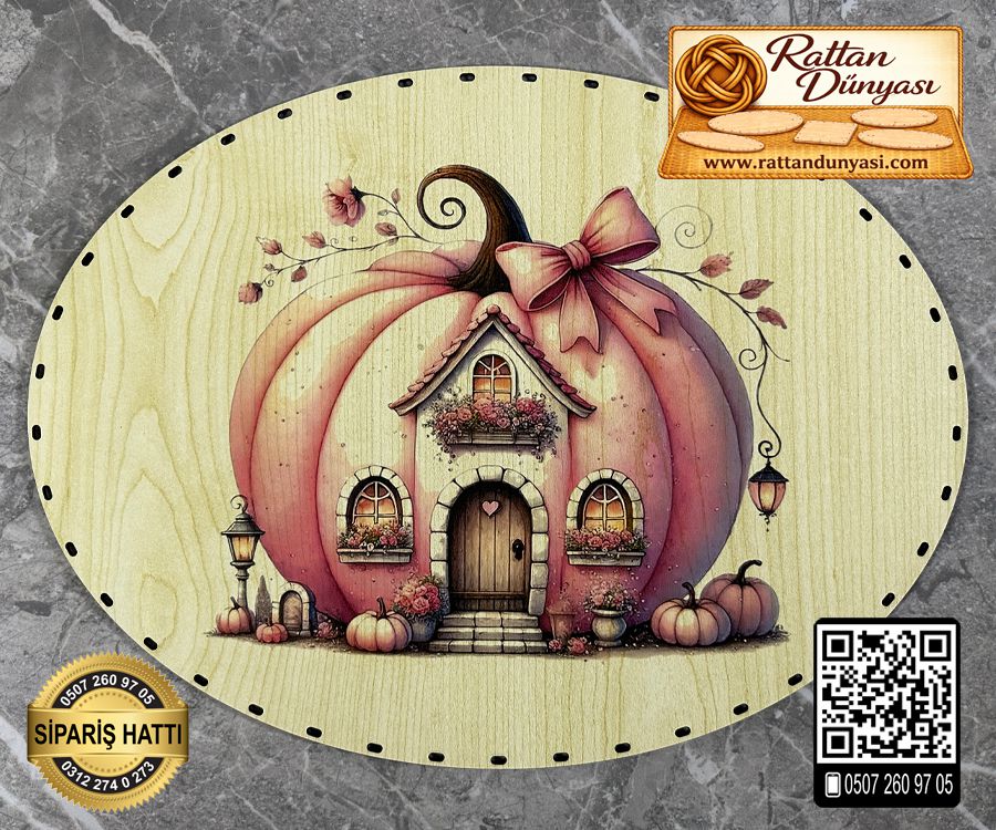 Baskılı Elips Rattan Taban - Model-67 Baskılı Elips Rattan Taban - Model-67