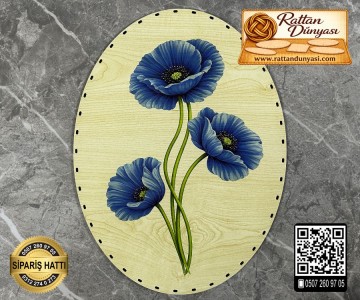 Baskılı Elips Rattan Taban - Model-71 Baskılı Elips Rattan Taban - Model-71