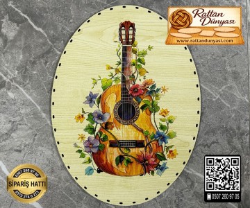 Baskılı Elips Rattan Taban - Model-72 Baskılı Elips Rattan Taban - Model-72