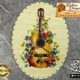 Baskılı Elips Rattan Taban - Model-72