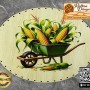 Baskılı Elips Rattan Taban - Model-73