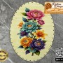 Baskılı Elips Rattan Taban - Model-74