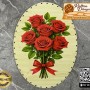 Baskılı Elips Rattan Taban - Model-77