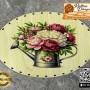 Baskılı Elips Rattan Taban - Model-8