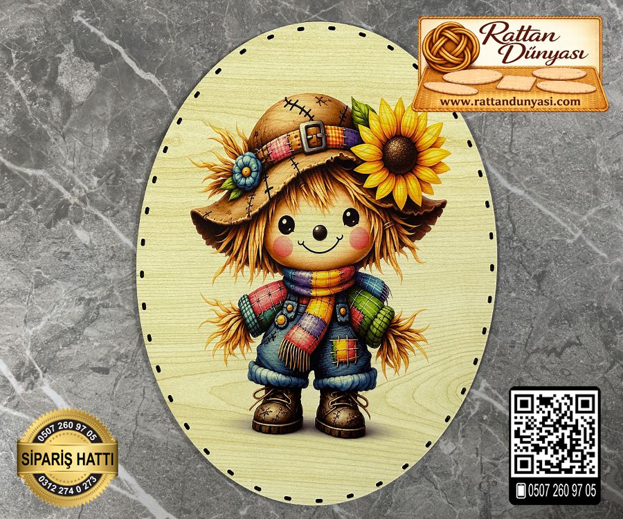 Baskılı Elips Rattan Taban - Model-86 Baskılı Elips Rattan Taban - Model-86