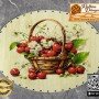 Baskılı Elips Rattan Taban - Model-87