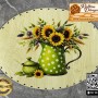 Baskılı Elips Rattan Taban - Model-89