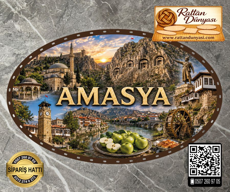 Amasya Temalı Rattan Taban Amasya Temalı Rattan Taban