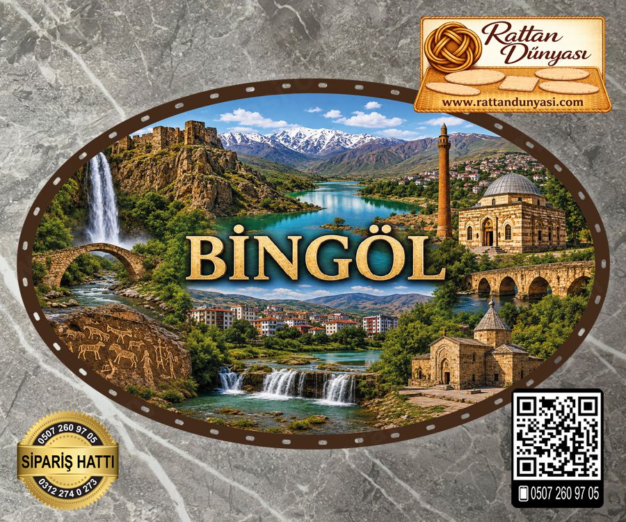 Bingöl Temalı Rattan Taban Bingöl Temalı Rattan Taban