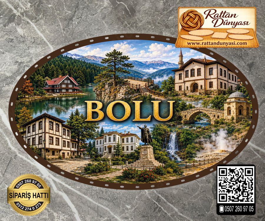 Bolu Temalı Rattan Taban Bolu Temalı Rattan Taban