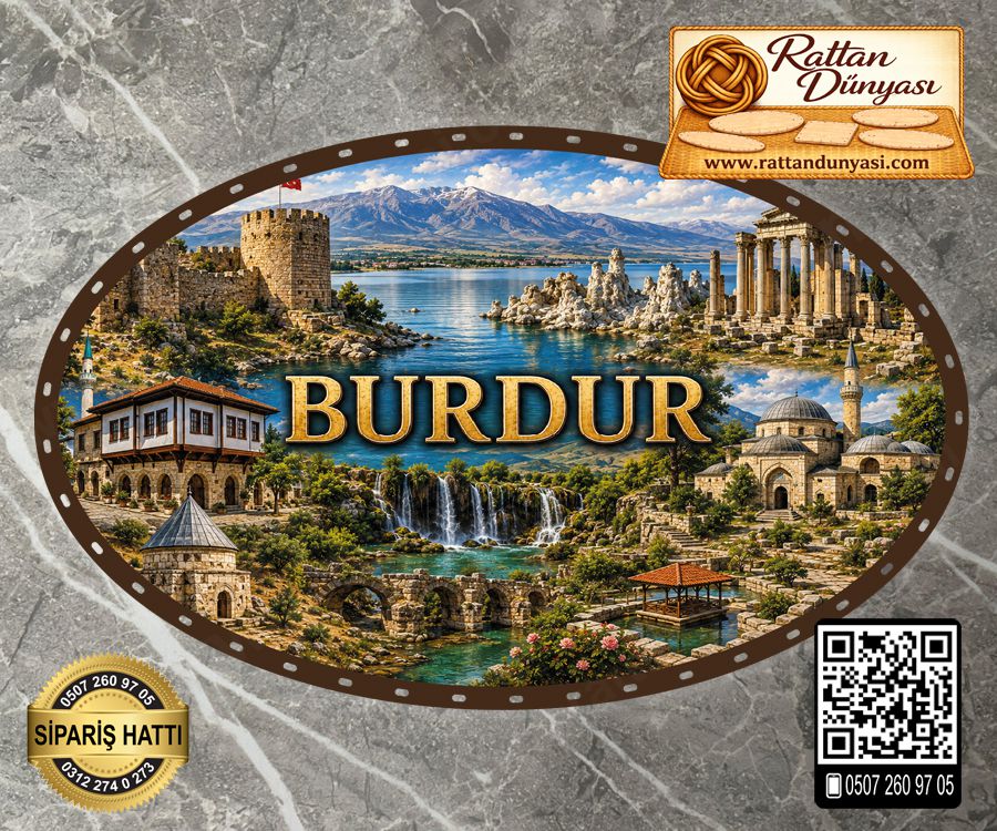 Burdur Temalı Rattan Taban Burdur Temalı Rattan Taban