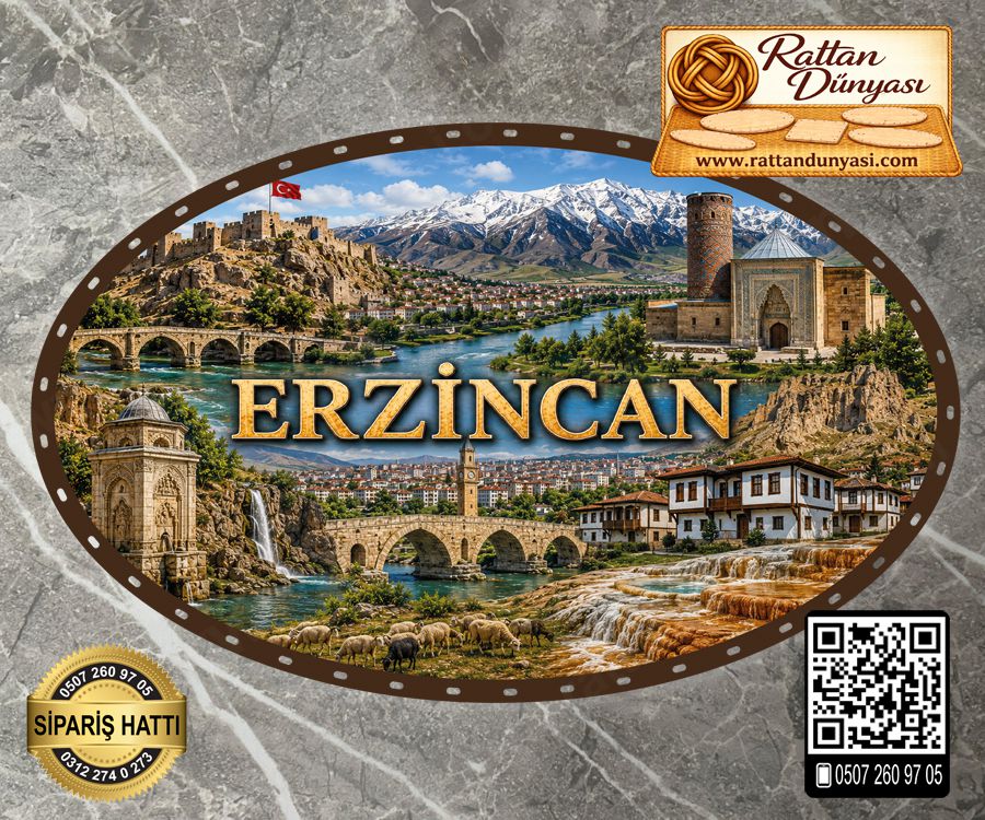 Erzincan Temalı Rattan Taban