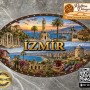 İzmir Temalı Rattan Taban -2