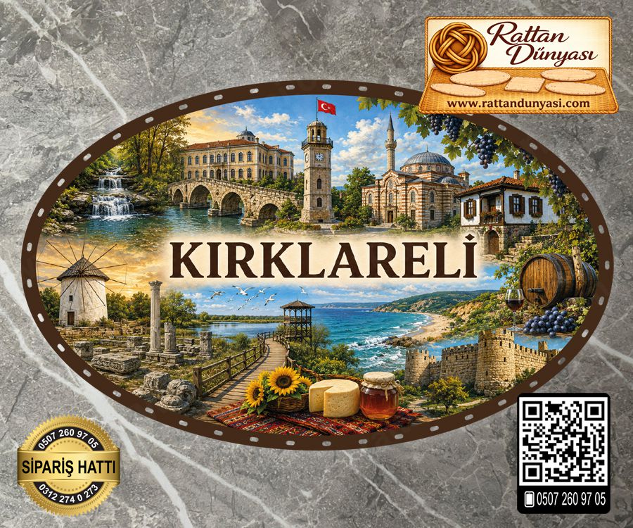 Kırklareli Temalı Rattan Taban Kırklareli Temalı Rattan Taban
