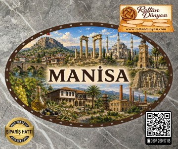 Manisa Temalı Rattan Taban Manisa Temalı Rattan Taban