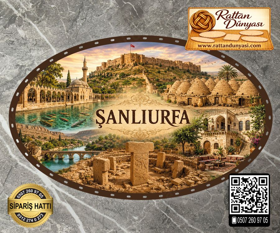 Şanlıurfa Temalı Rattan Taban Şanlıurfa Temalı Rattan Taban