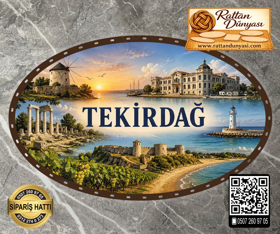 Tekirdağ Temalı Rattan Taban Tekirdağ Temalı Rattan Taban