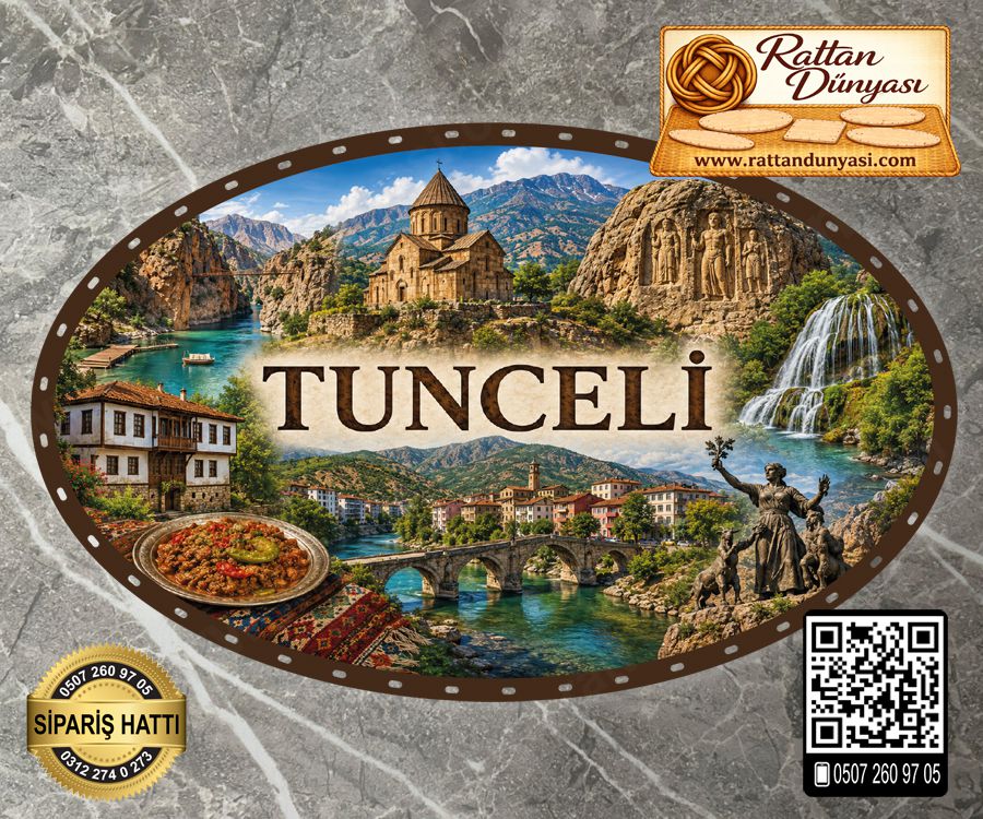 Tunceli Temalı Rattan Taban Tunceli Temalı Rattan Taban