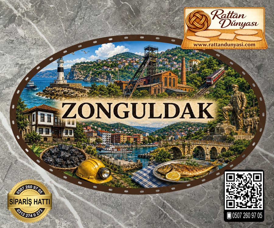 Zonguldak Temalı Rattan Taban Zonguldak Temalı Rattan Taban