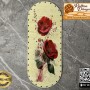 Baskılı Oval Rattan Taban (40x16)- Model-12