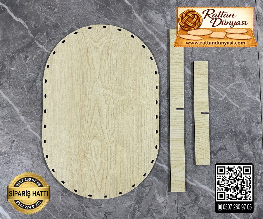 Rattan Akçaağaç Oval Taban - 35x25 cm (4 Bölmeli) Rattan Akçaağaç Oval Taban - 35x25 cm (4 Bölmeli)