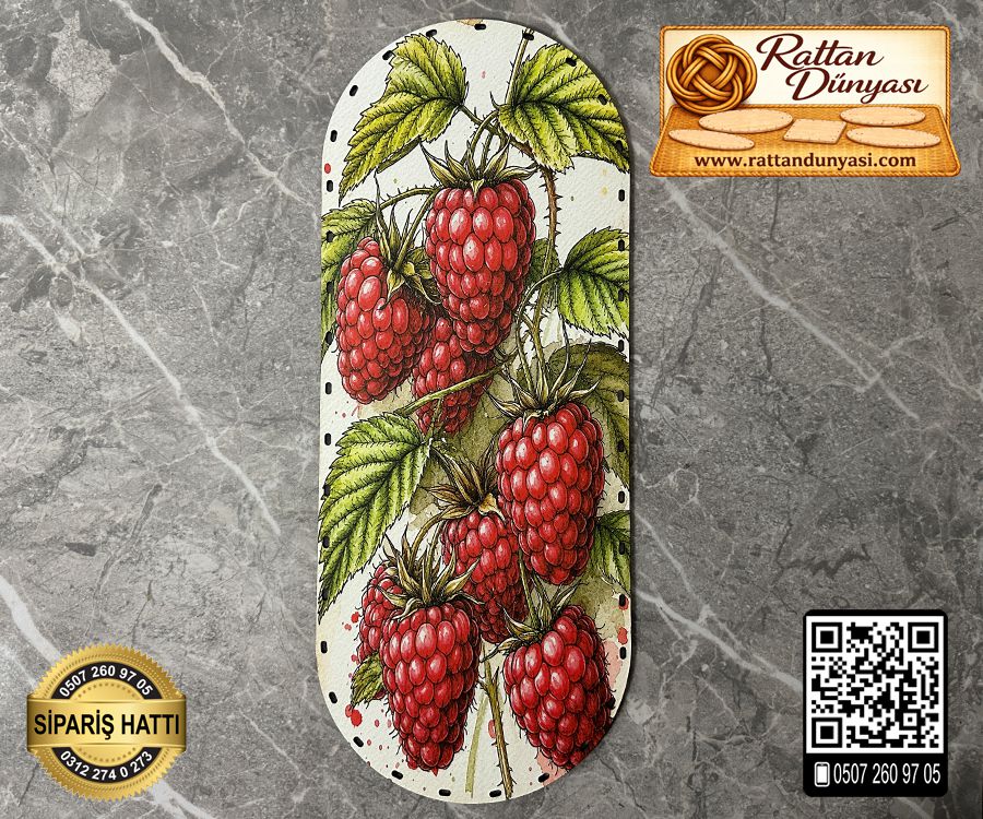 Tam Baskılı Oval Rattan Taban (40x16)- Model-19 Tam Baskılı Oval Rattan Taban (40x16)- Model-19