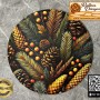 Tam Baskılı Daire Rattan Taban - Model 44