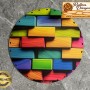 Tam Baskılı Daire Rattan Taban - Model 85