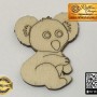Koala Ahşap Obje