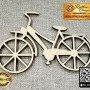 Bisiklet-2 Ahşap Obje