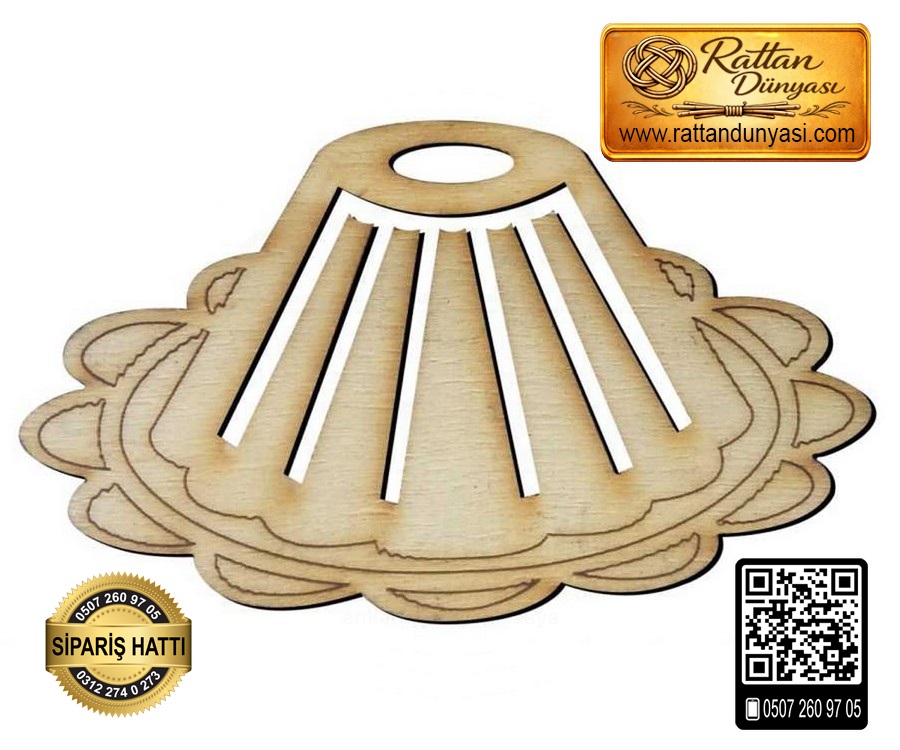 Kupkek Ahşap Obje