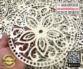 Model 13 - Desenli Makaron Çanta Kenarı - 15 cm Model 13 - Desenli Makaron Çanta Kenarı - 15 cm