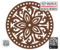 Model 8 - Desenli Makaron Çanta Kenarı - 18 cm