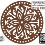 Model 8 - Desenli Makaron Çanta Kenarı - 18 cm