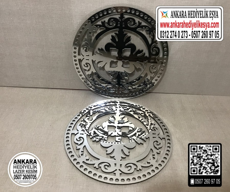 Model 1 - Pleksi Desenli Çanta Kenarı 15 Cm - Pleksi Makaron Çanta Kenarı