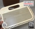 Kanaviçe İşleme Çanta Kenarı Model 2 - Akçaağaç Kanaviçe İşleme Çanta Kenarı Model 2 - Akçaağaç