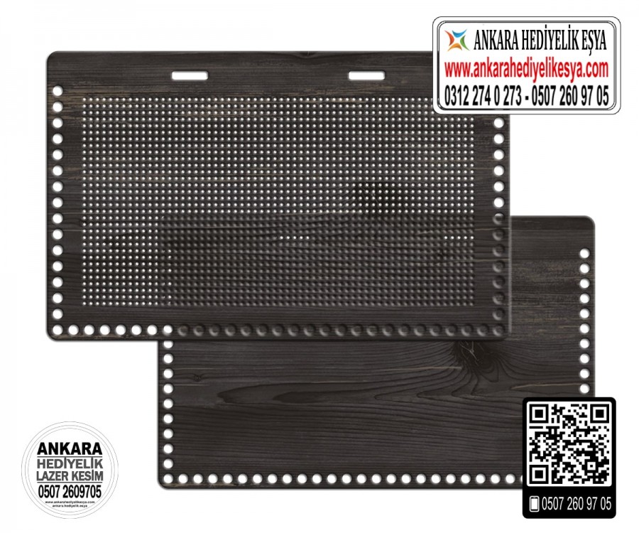 Kanaviçe İşleme Çanta Kenarı Model 8 - Rebab