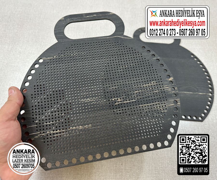 Kanaviçe İşleme Çanta Kenarı Model 9 - Rebab