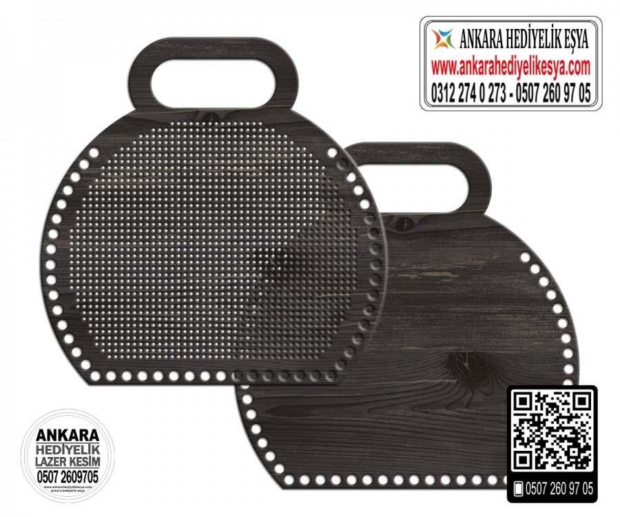 Kanaviçe İşleme Çanta Kenarı Model 9 - Rebab