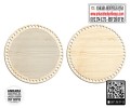 Makaron Daire Kanaviçe Çanta Kenarı - 3 Model - Akçaağaç
