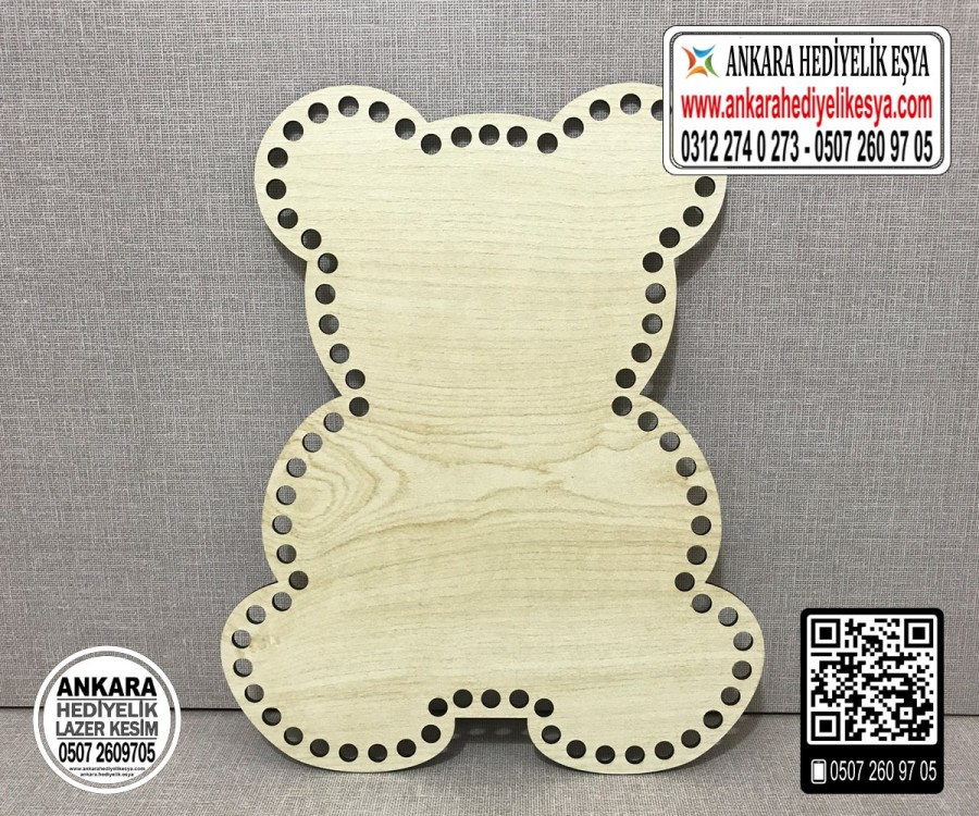 Akçaağaç Ayıcık 30x40 cm Tabanlık