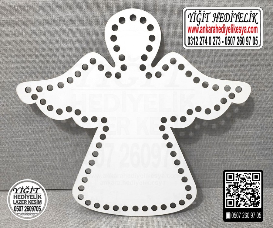 Melek Tabanlık 15x15 cm / Penye Ribbon ip Sepet Tabanı