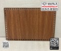 Kahverengi Dikdörtgen 10x20 cm Tabanlık / Penye Ribbon İp Kahverengi Sepet Tabanı
