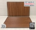 Kahverengi Dikdörtgen 10x20 cm Tabanlık / Penye Ribbon İp Kahverengi Sepet Tabanı