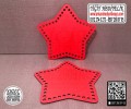 Kırmızı Yıldız 15 cm  Tabanlık