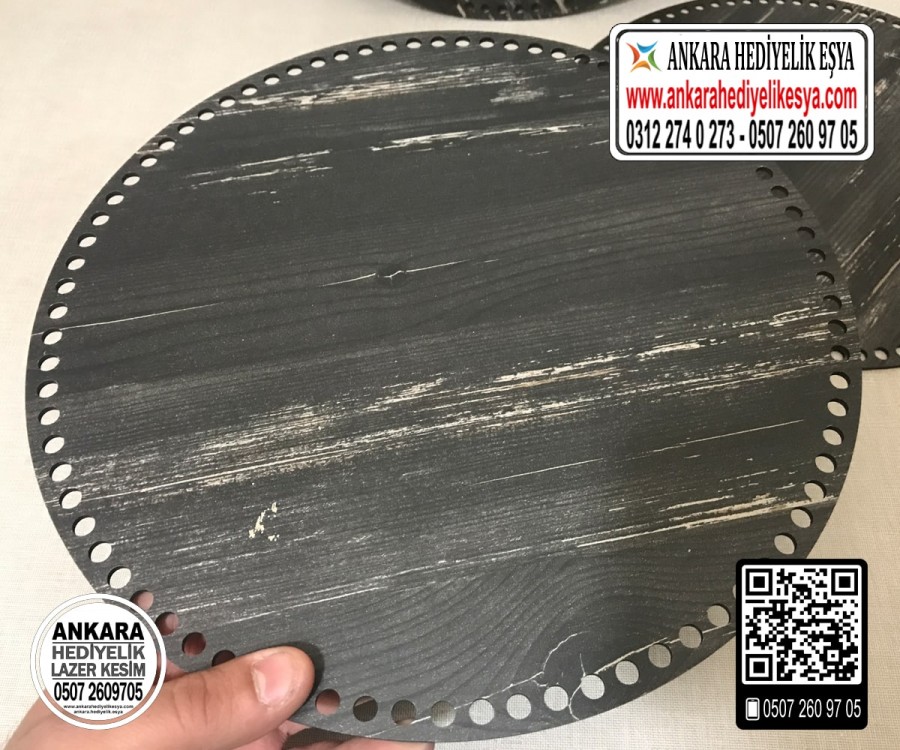 Rebab Daire 30 cm Tabanlık