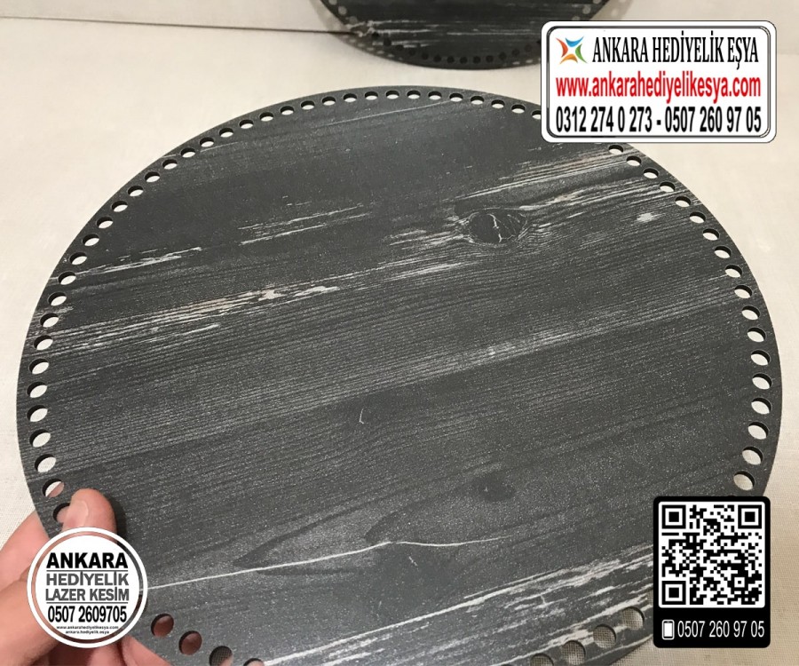 Rebab Daire 20 cm Tabanlık