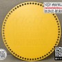 Sarı Daire 30 cm Tabanlık